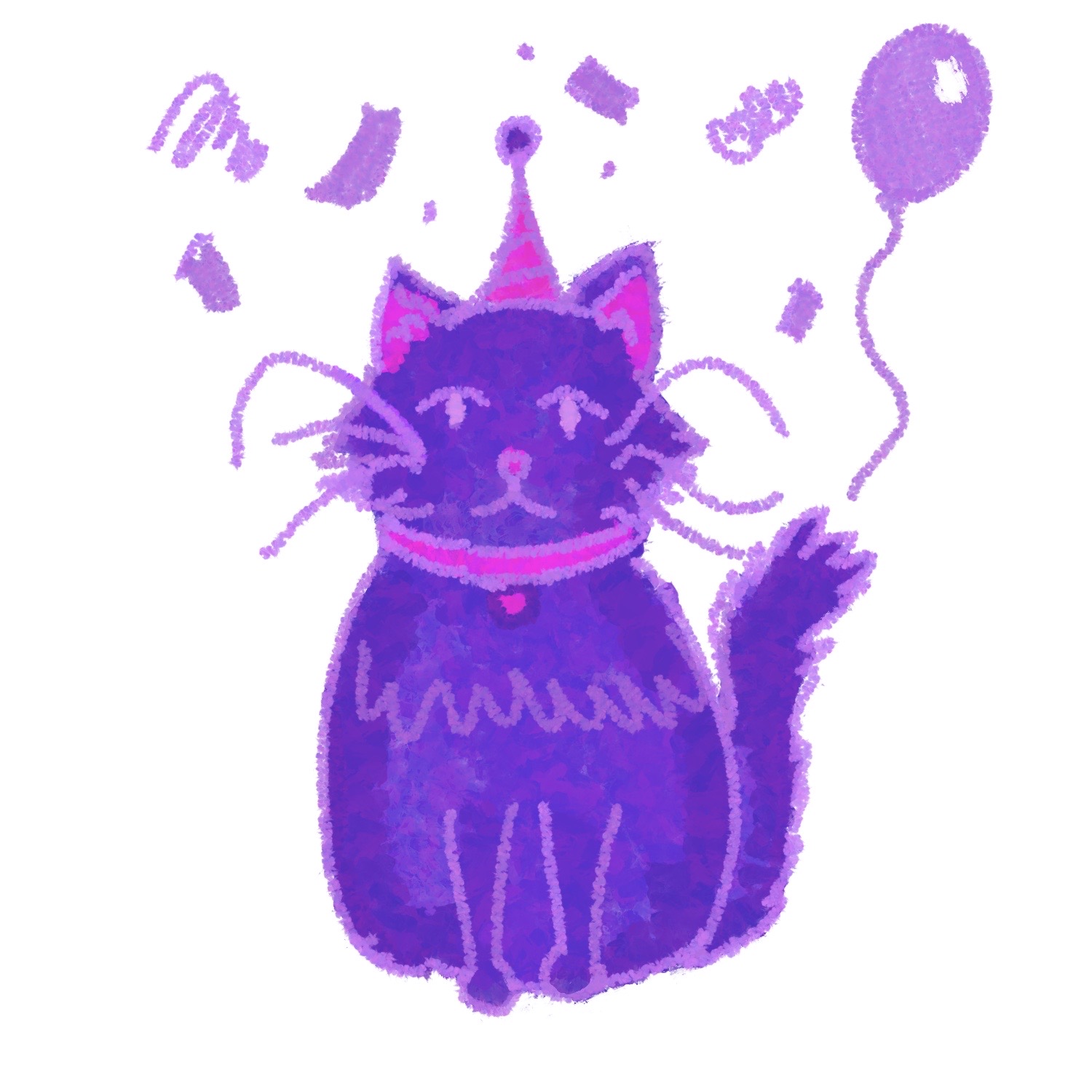 Purple Cat test. Yippee.